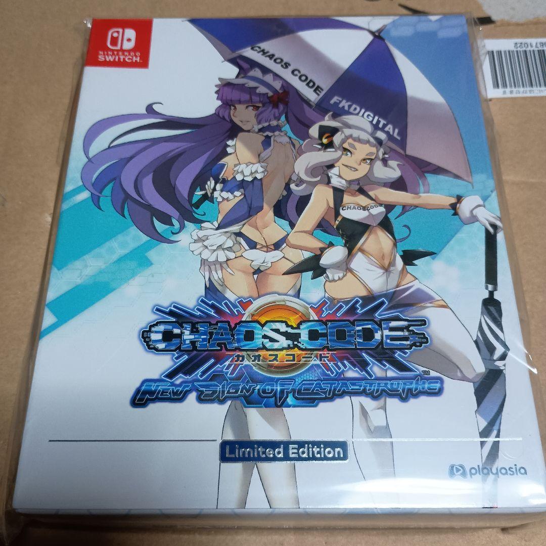 Switch　CHAOS CODE　カオスコード　輸入版　限定版　格闘 カオスコードイグサクトゼノアタック - exA-Arcadia