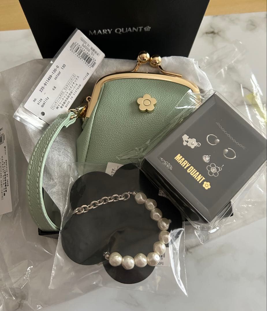 MARY QUANT 財布 ネックレス ピアス 福袋 まとめて