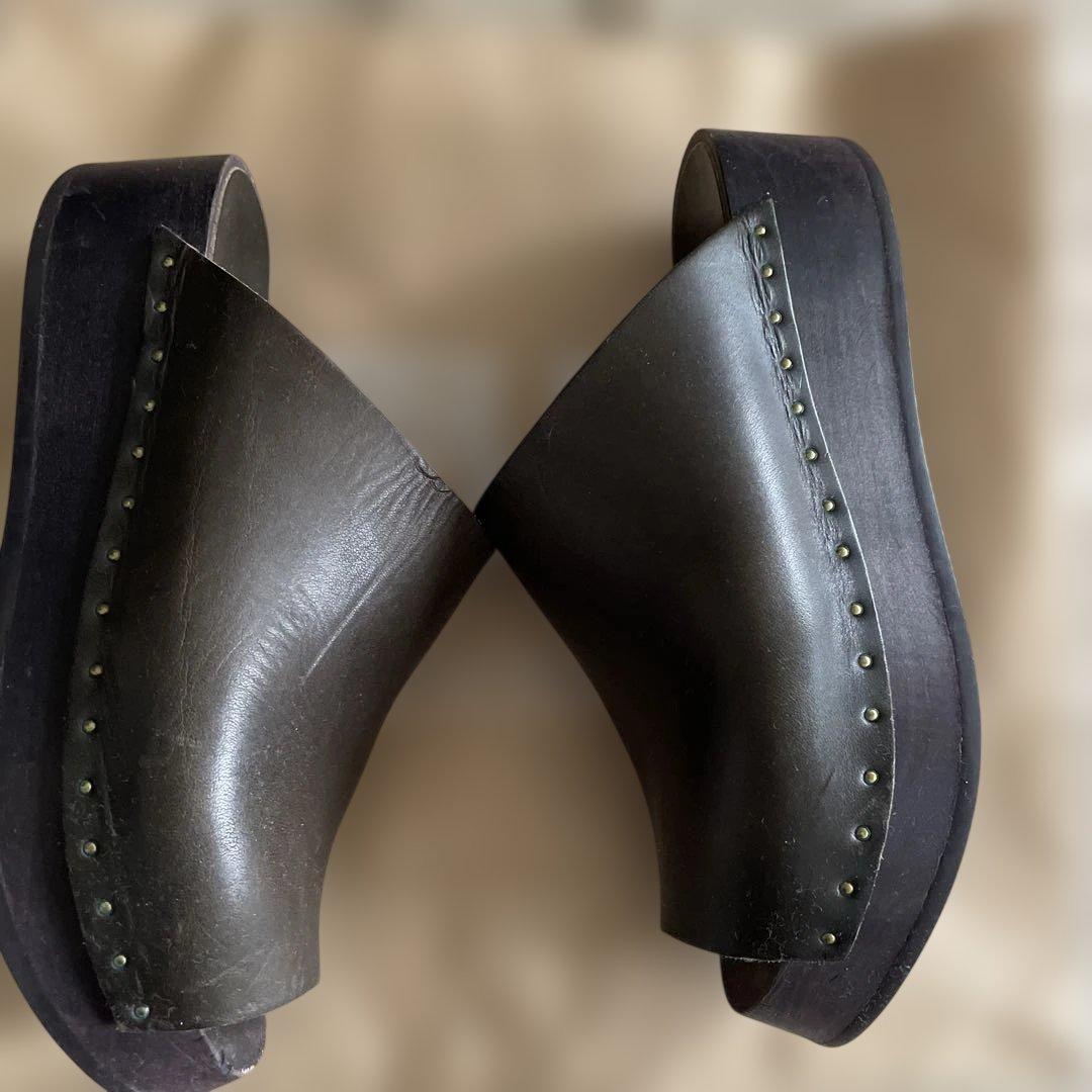 即購入OK! arts&science 厚底サボサンダル - メルカリ