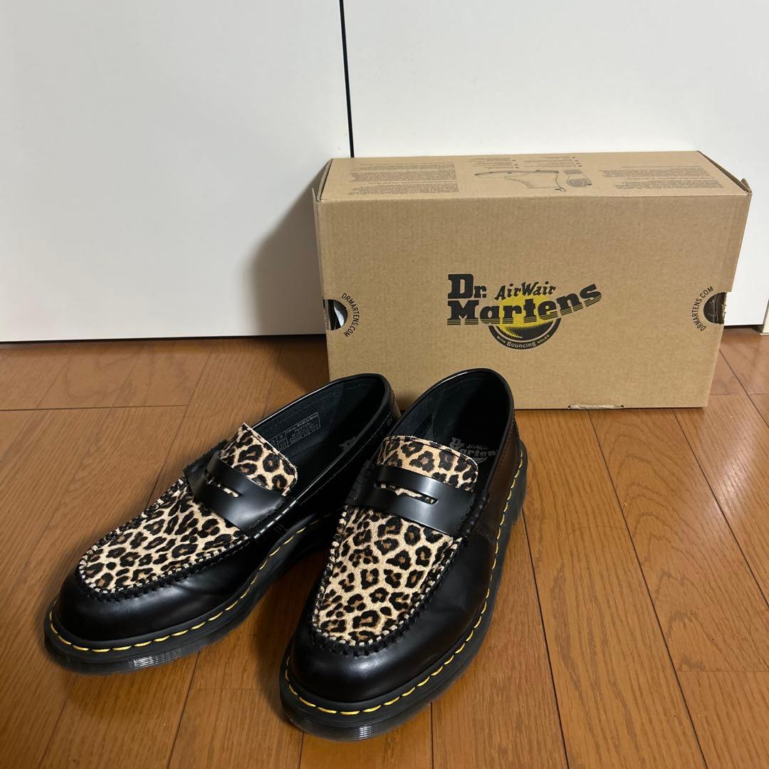 Dr. Martens レオパード柄ヒョウ柄 ローファー