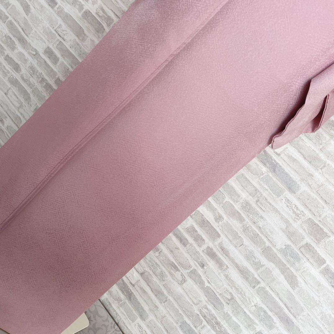 色無地 フルセット 三つ葉竜胆 紗綾形地紋 東京ますいわ屋 シンプル