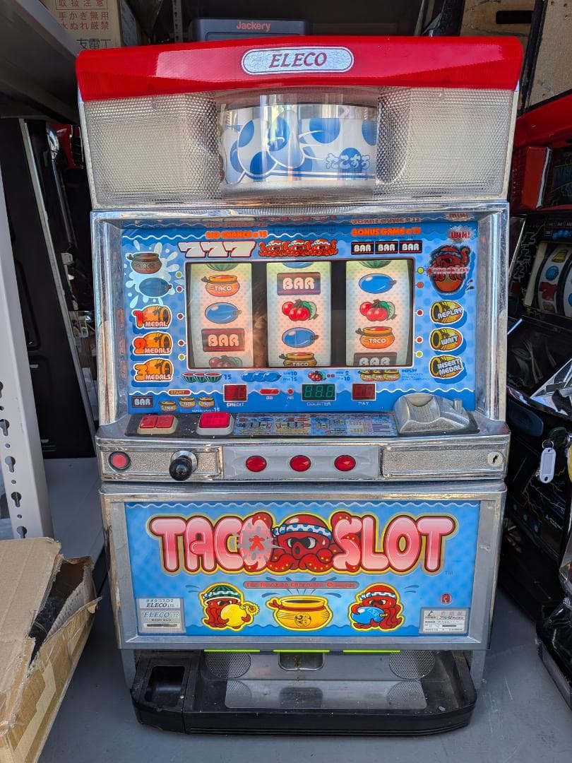 パチスロ　オオタコスロ２実機　４号機　アルゼ　エレコ　スロット　家スロ 4号機】エレコ オオタコスロ2 中古パチスロ実機 [2ch対応] A-SLOT