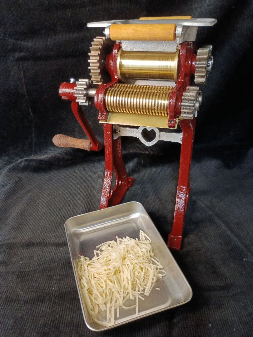 衛生的　杉村式ハート型製麺機　2.2mm Pasta machine