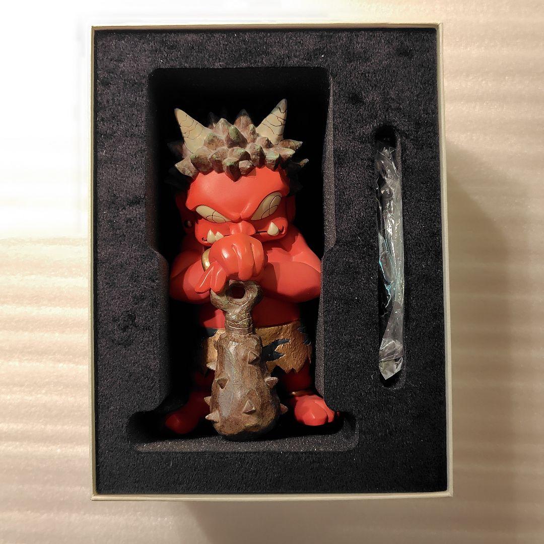 ☆未使用に近い 瀧下和之 完売作家 貴重『赤鬼フィギュア』 ED