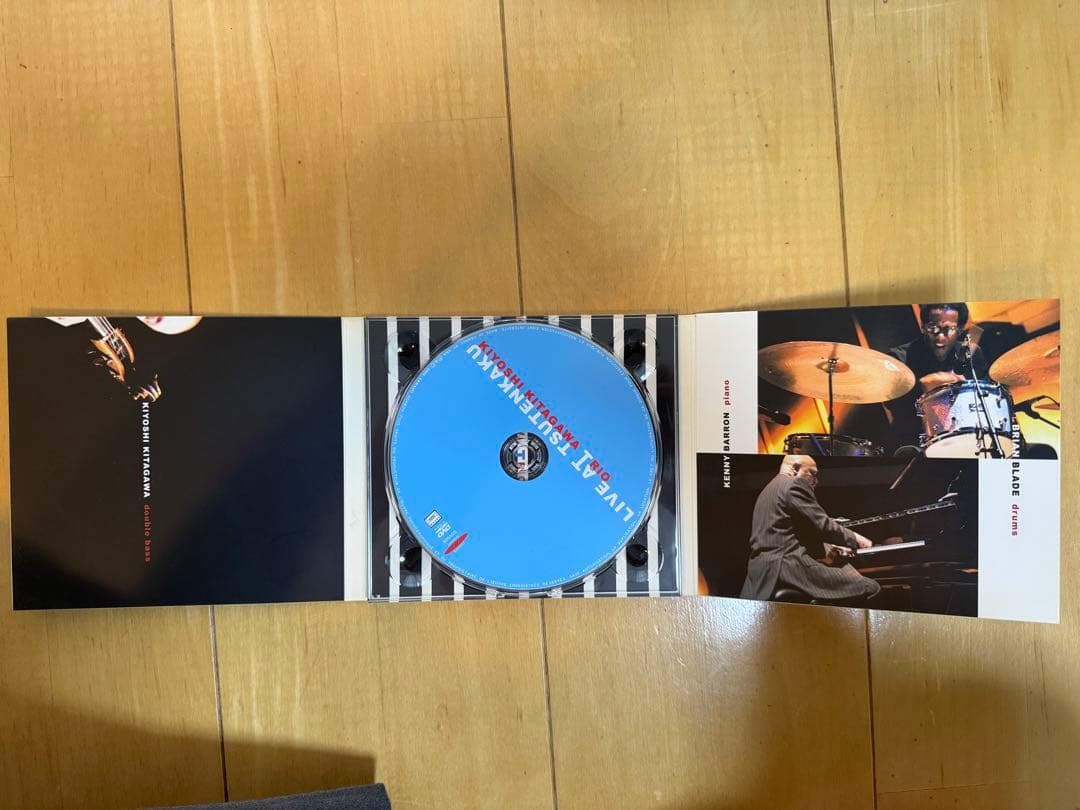 北川潔トリオ　ケニーバロン、ブライアンブレイド　直筆サイン入り