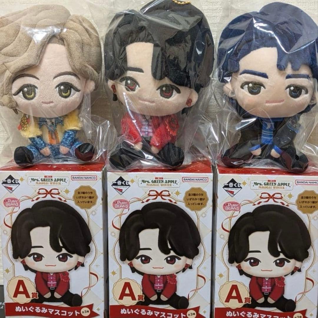 ミセスグリーンアップル 一番くじ A賞 コンプリート 一番くじ Mrs. GREEN APPLE」が発売決定！12月28日（土）より順次発売