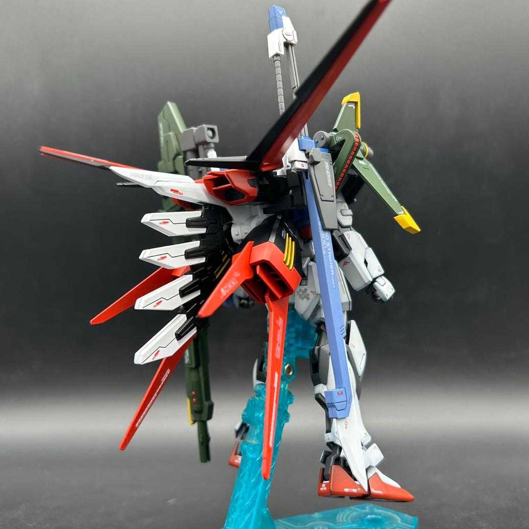 ガンプラ塗装済完成品 EGストライクガンダム三体+オプション