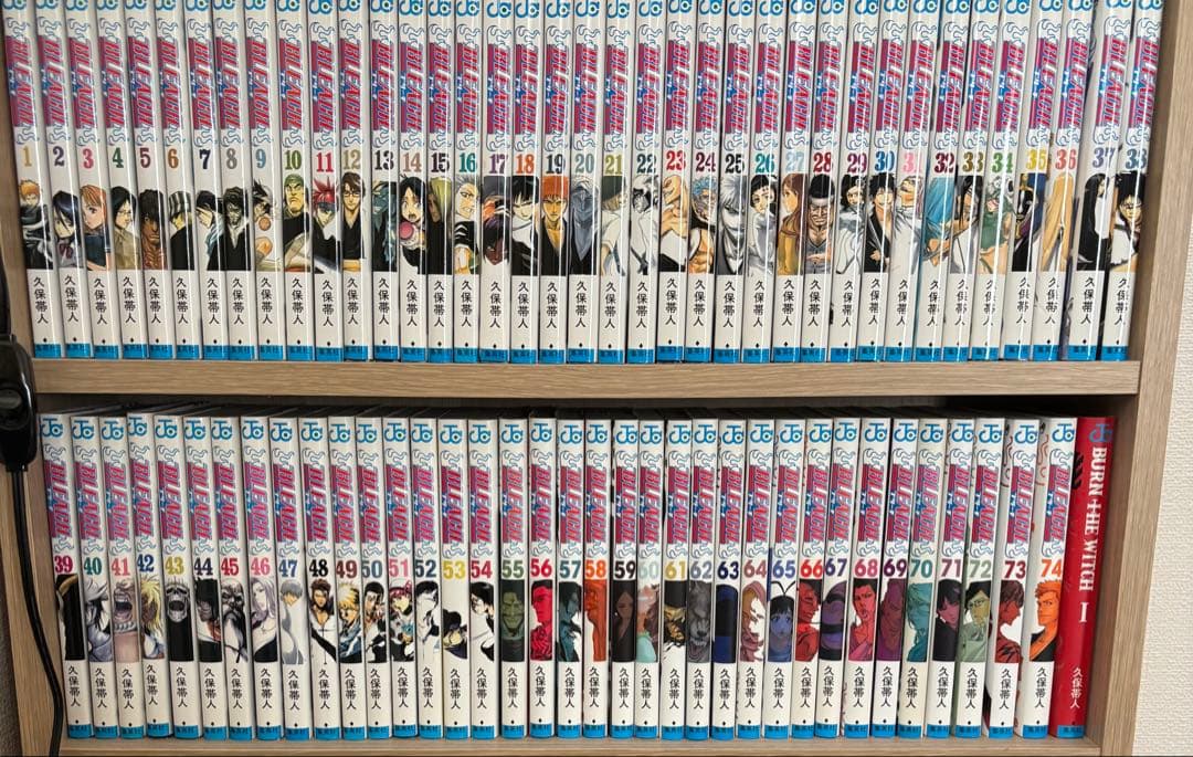 BLEACH 全74巻セット (小説、burn the witch1巻付き) BURN THE WITCH 1／久保 帯人 | 集英社 ― SHUEISHA ―