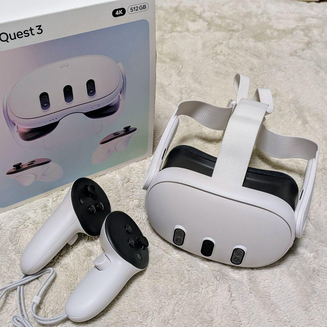 【512GB】 Quest 3 VR MR ゴーグル Amazon.co.jp: Meta Quest 3-512GB Headset (Oculus) (VR) : パソコン