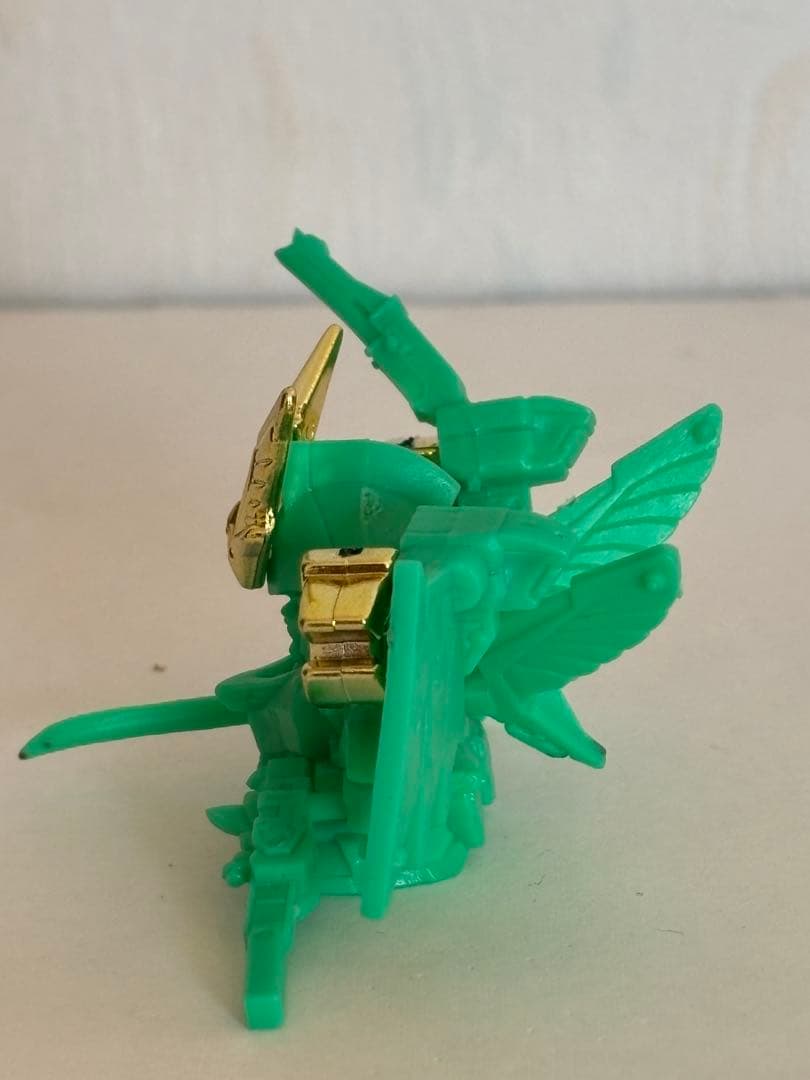 ガン消し SDガンダム 武者飛駆鳥 金メッキ 緑 - メルカリ