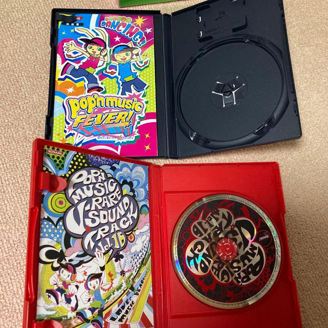 ポップンミュージック PS2コントローラーとゲームセット［動作未確認