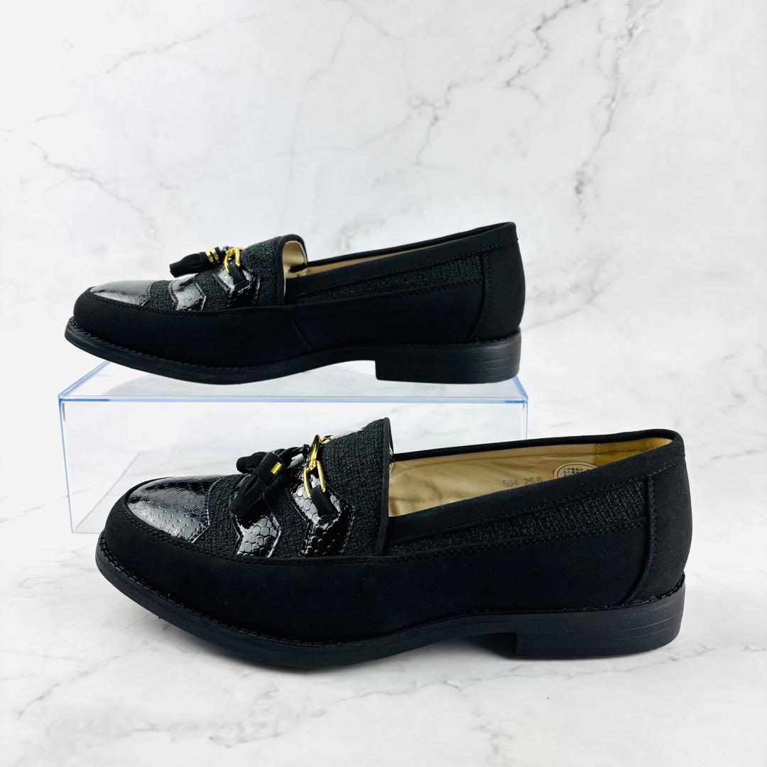 《新品》Linea Giovane タッセルローファー 25.0