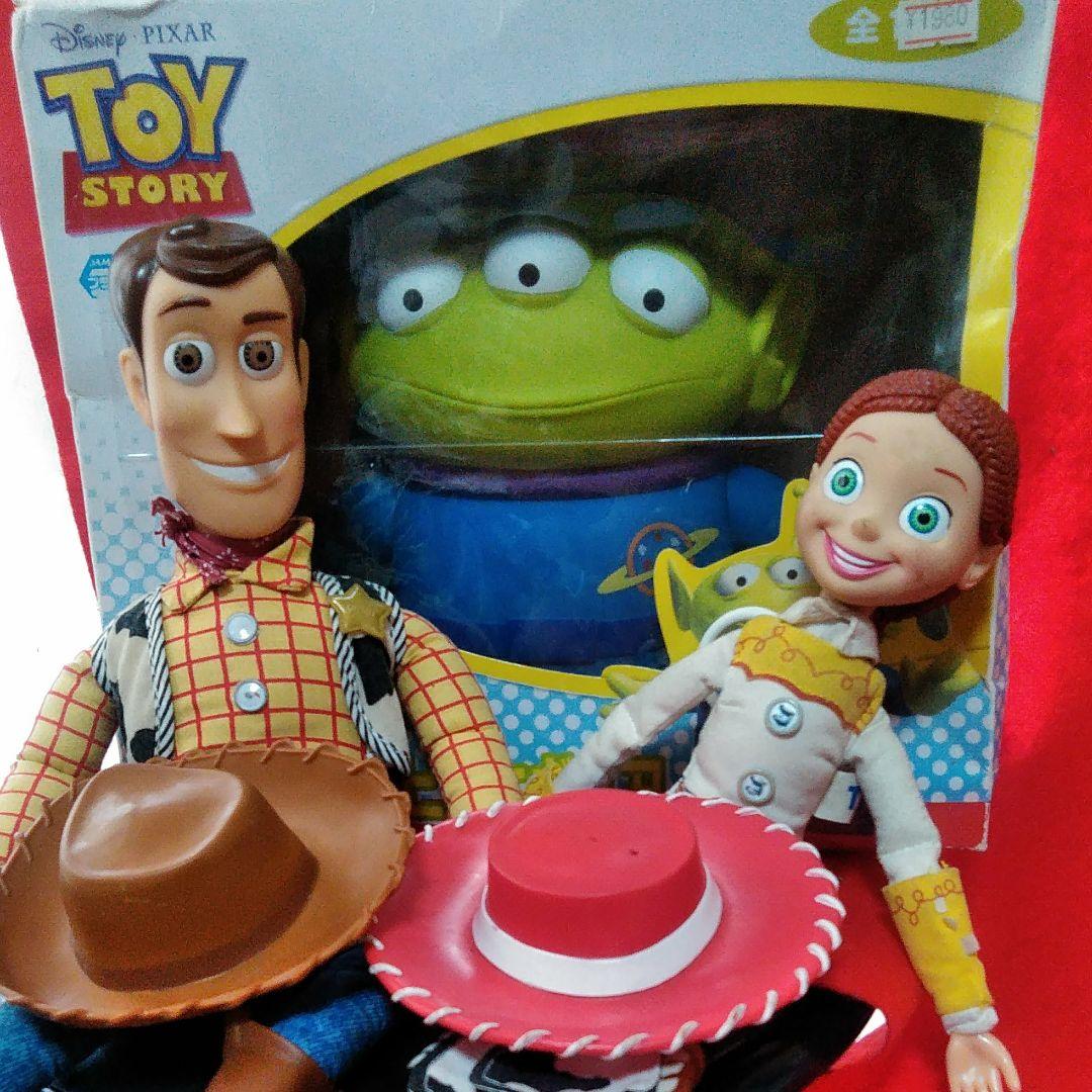 トイ・ストーリー ウッディ・ジェシー・エイリアンセット - メルカリ