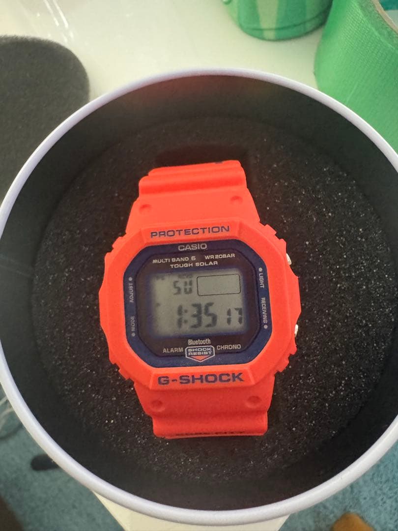 G-SHOCK 神戸市消防局 50周年 GW-B5600FB コラボモデル 限定 G-SHOCK（G-ショック） 神戸市消防局 救助隊50周年コラボレーション