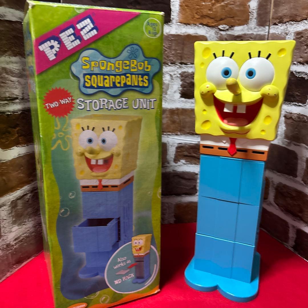 ペッツマルチボックスPEZ スポンジボブ ストレージユニット