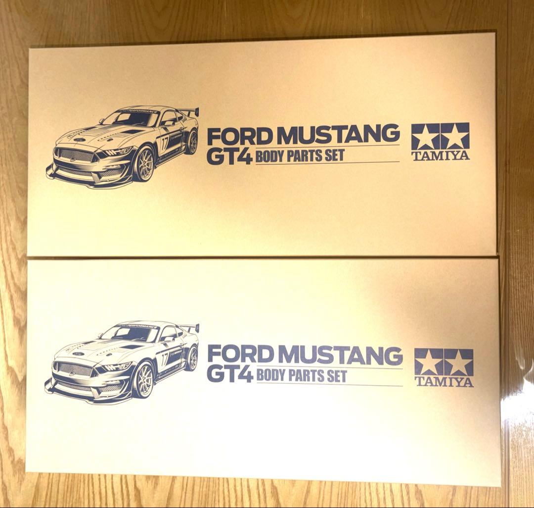 新品未開封 タミヤ フォード マスタングGT4 スペアボディ2台 - メルカリ