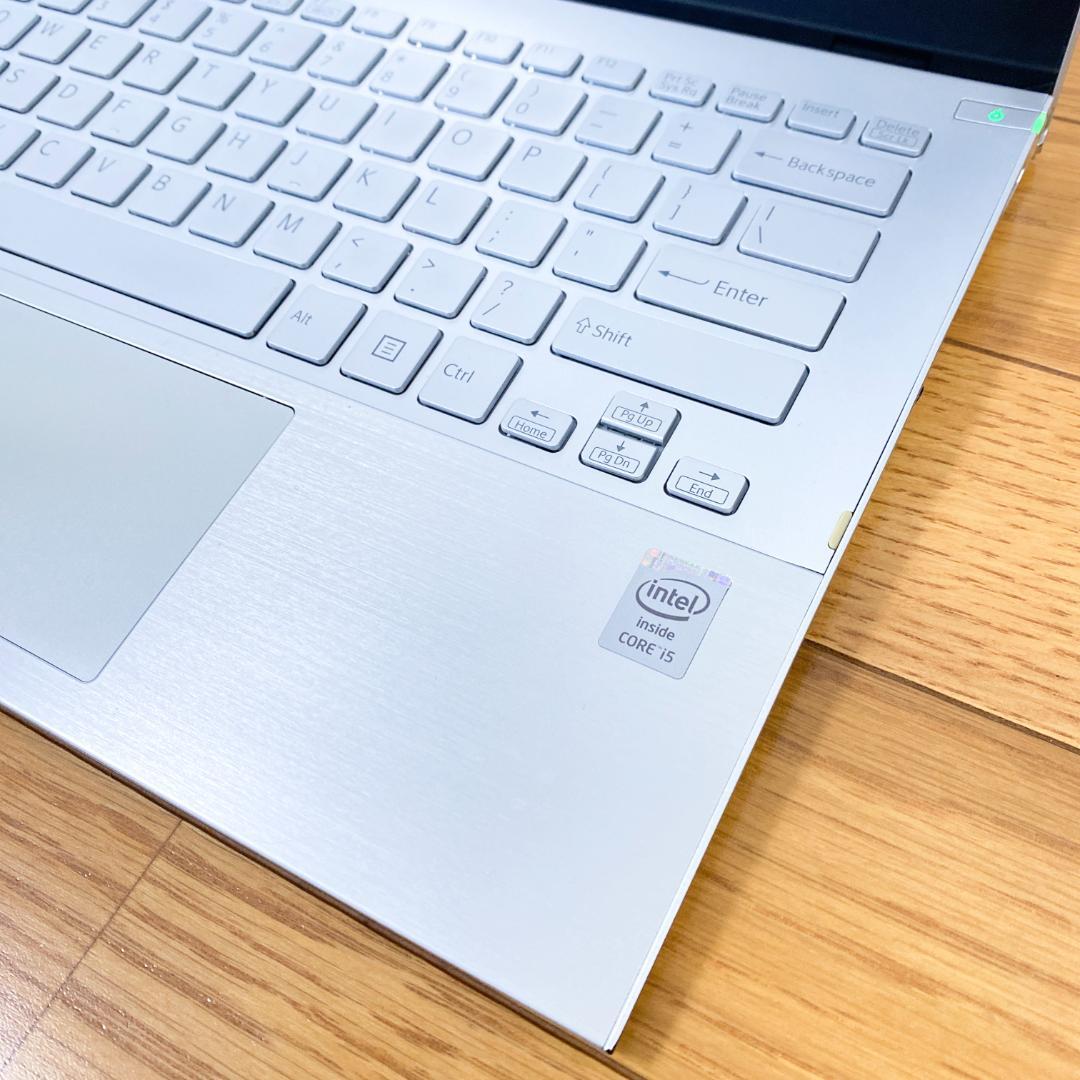 VAIOノートパソコン✨i5 SSD Win11 薄型 小型 軽量 タッチパネル