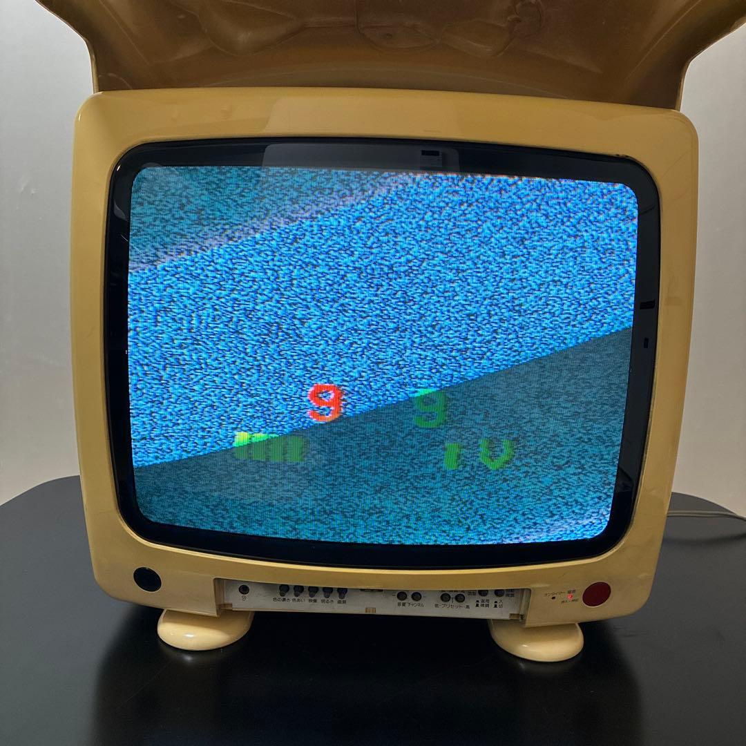 希少世界に 3000台 限定 サンリオ キティ ブラウン管 テレビ 通電確認