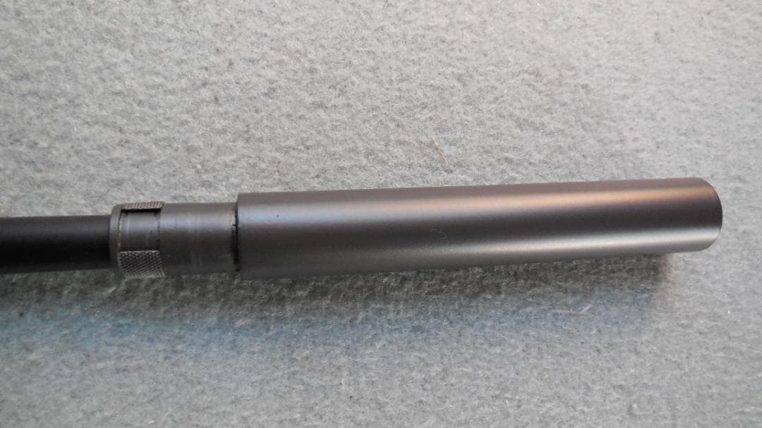 マルゼン ワルサーP38 ac41ガスガン専用 サイレンサー 差し込みワンロック