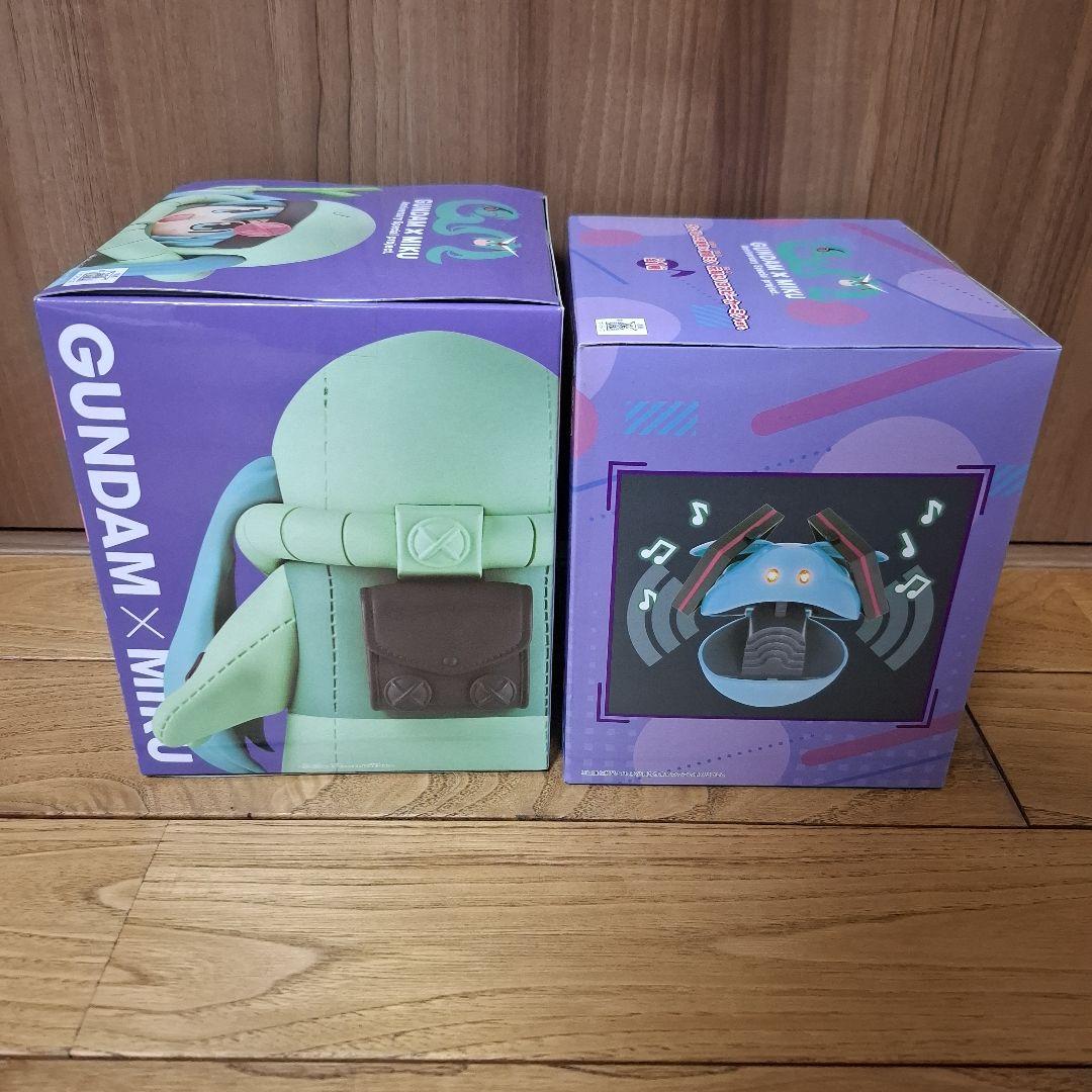ガンダム×初音ミク フィギュア・ザクぐるみ 元気なハロスピーカー