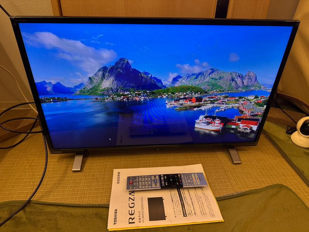 アプリ内蔵極美品 TOSHIBA 東芝 テレビ 32V34 2023年製 32型 - メルカリ