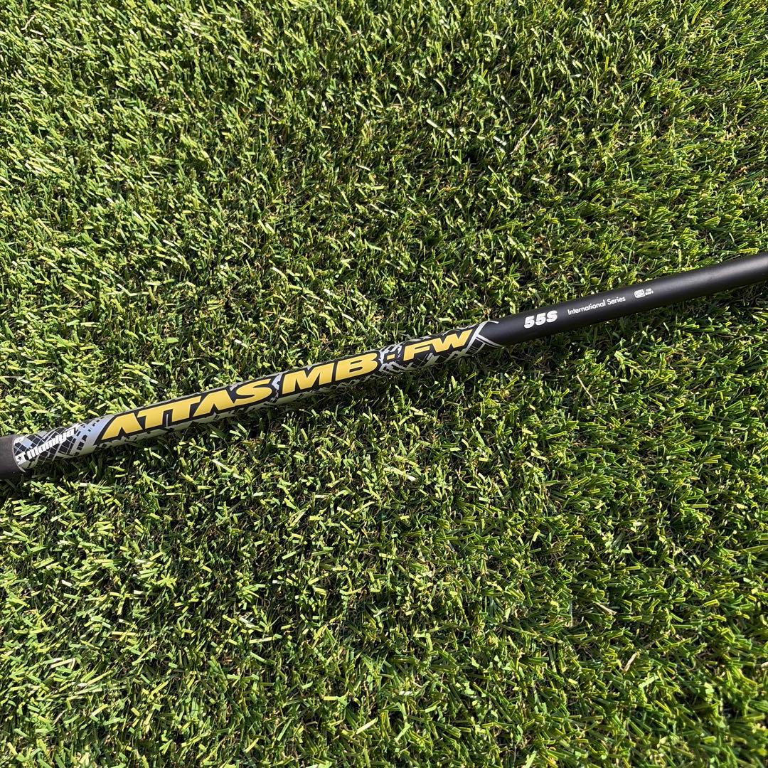 ATTAS MB FW 55 PING用 スリーブ付き Sフレックス 40インチ - メルカリ