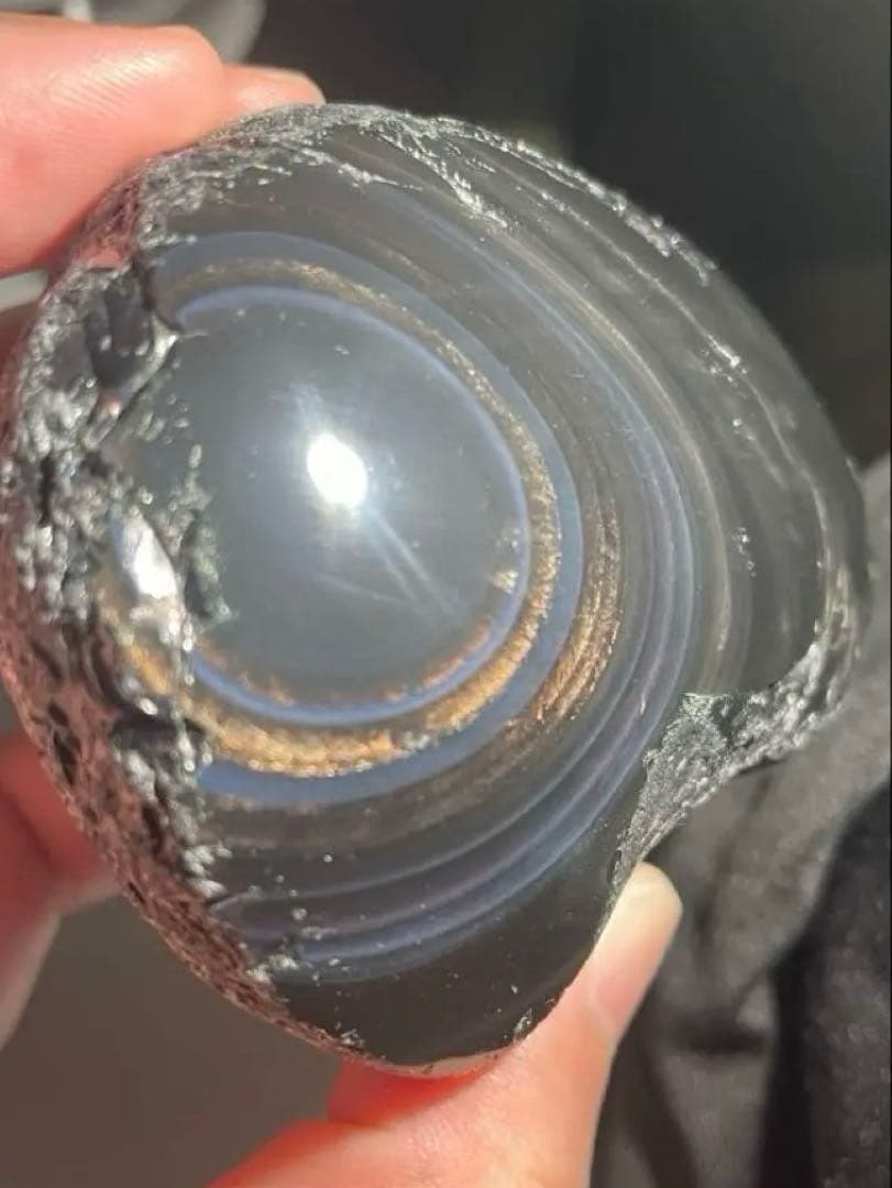 研磨品　十勝石玲瓏　ゴールド＋ブルー＋パープル　超特級品レインボーオブシディアン 研磨品 十勝石玲瓏 ゴールド＋ブルー＋パープル 超特級品レインボー