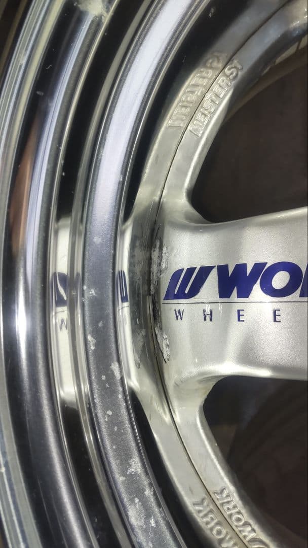 WORK MEISTER S1 15inch 7.5J+4 PCD100 2本