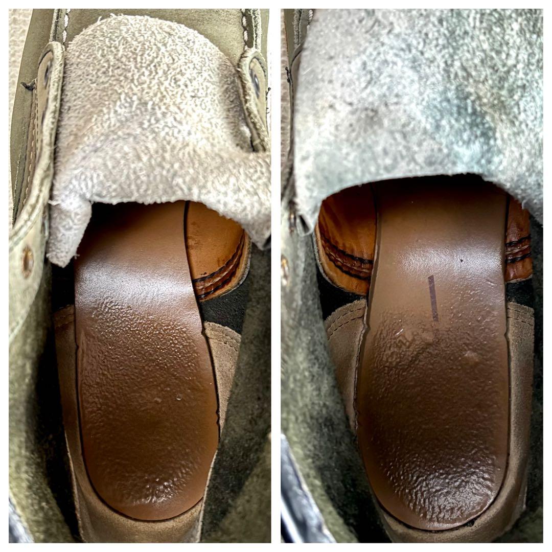 希少限定】レッドウィング 2883 モスグリーン ヌバック 2000年製 8D