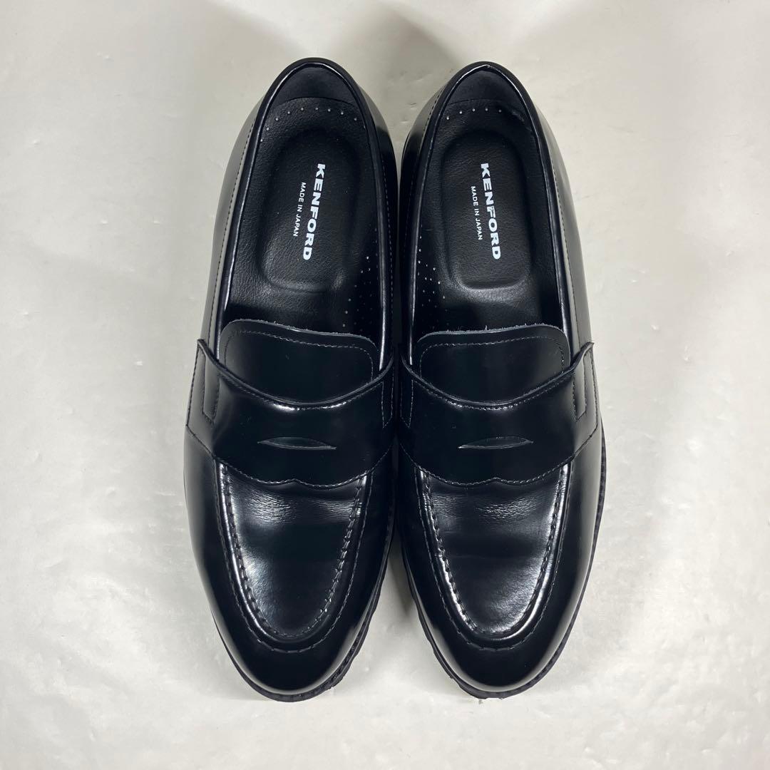 【未使用品】KENFORD 25.5cm ローファー タンクソール レザー