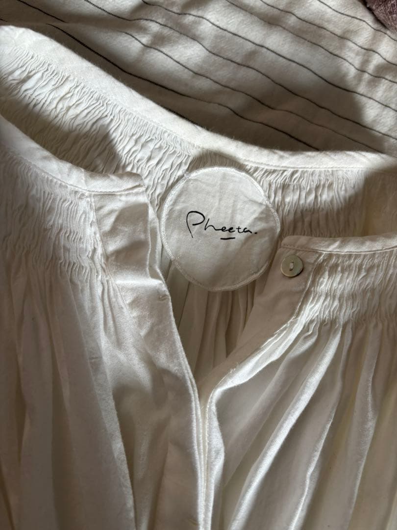 ronherman別注 pheetaブラウス【ホワイト】 - メルカリ