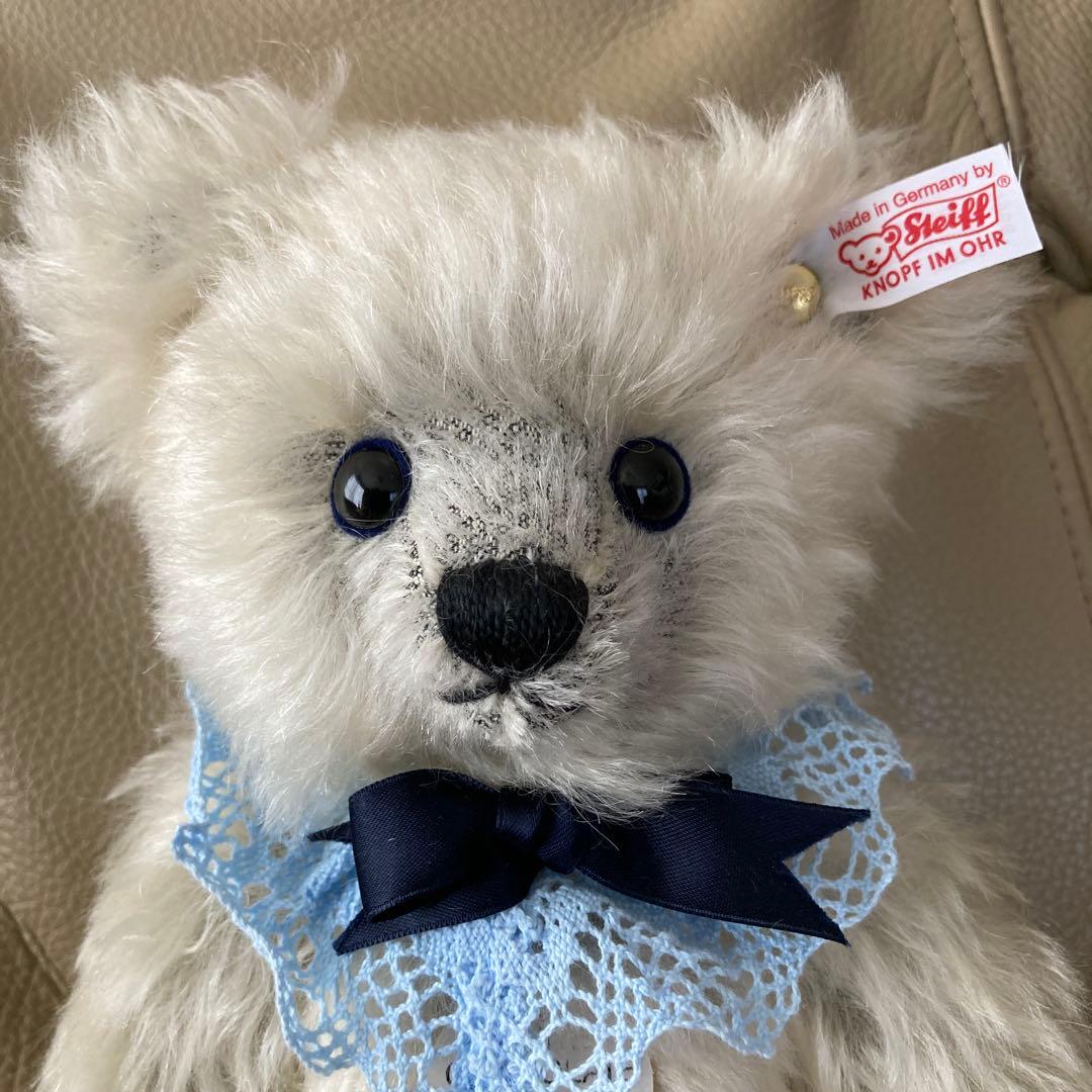 シュタイフ ホワイトチョコレート 限定 テディベア 30cm ぬいぐるみ