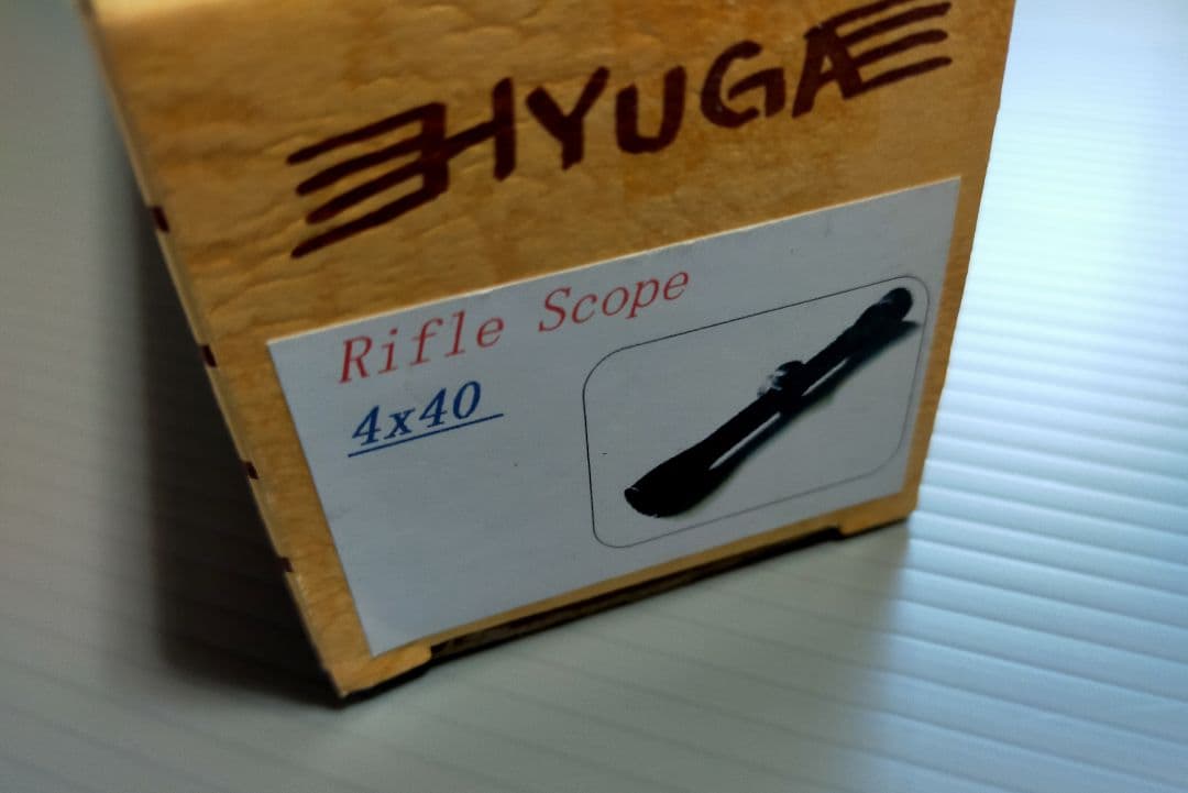 HYUGA ライフルスコープ 4×40 ヒューガ