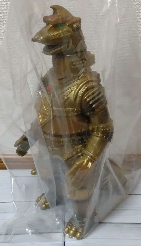 マルサン メカゴジラ450 gold ver. ソフビ マルサン／メカゴジラ2 450 ゴールドver. | 新潟の大人も子供も