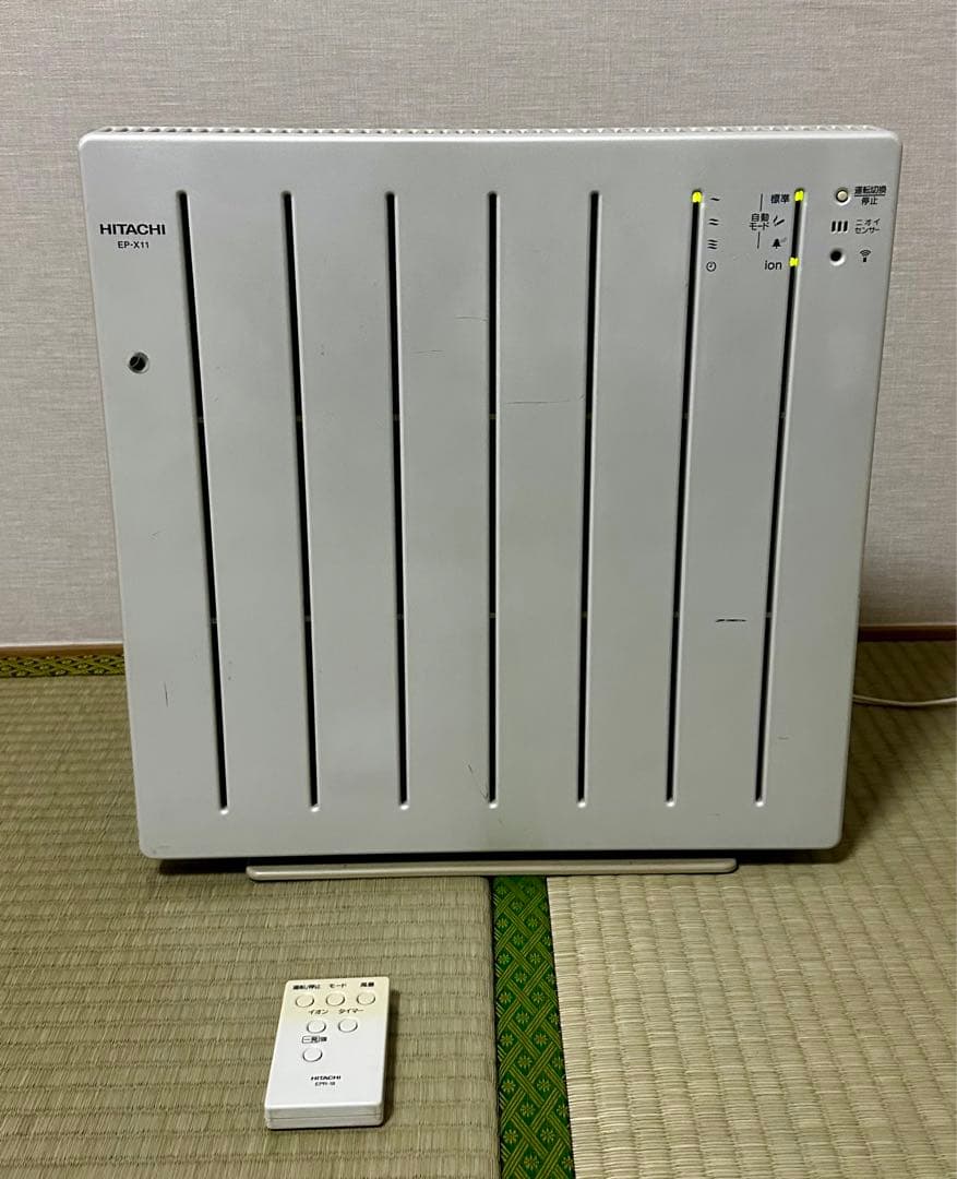 HITACHI 日立 空気清浄機 EP-X11 - メルカリ