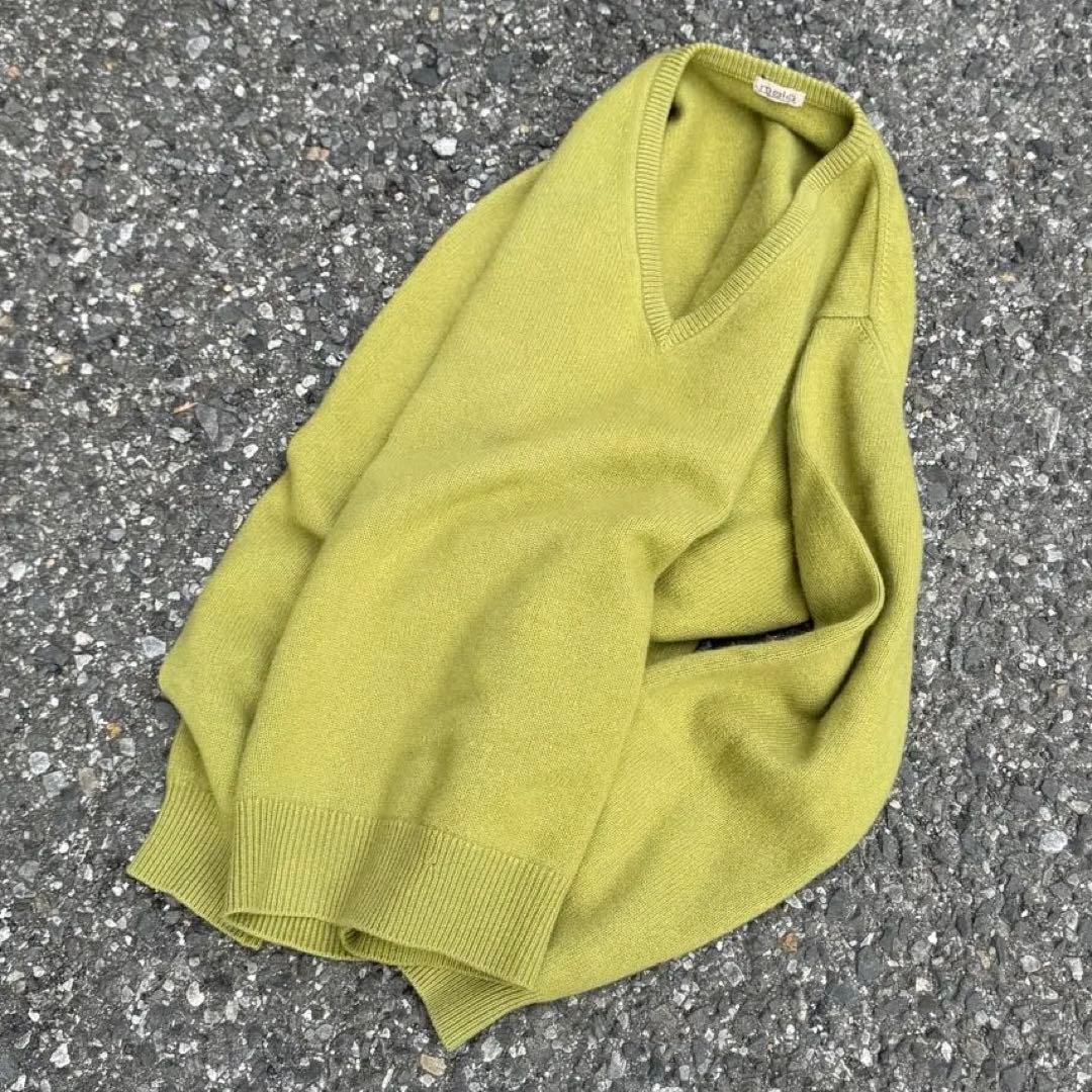 90s malo カシミヤ100% ニット セーター - メルカリ