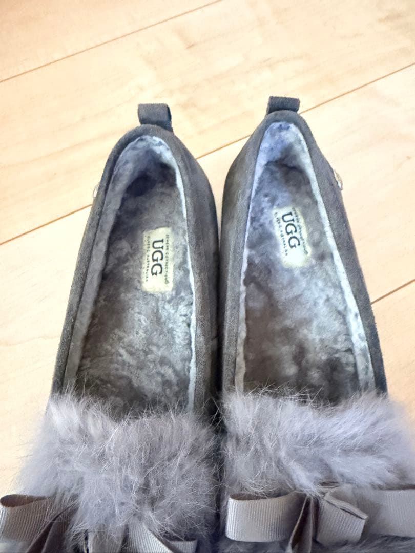 UGG DAISY HEEL BALLERINA グレー 9/39 モカシン - メルカリ
