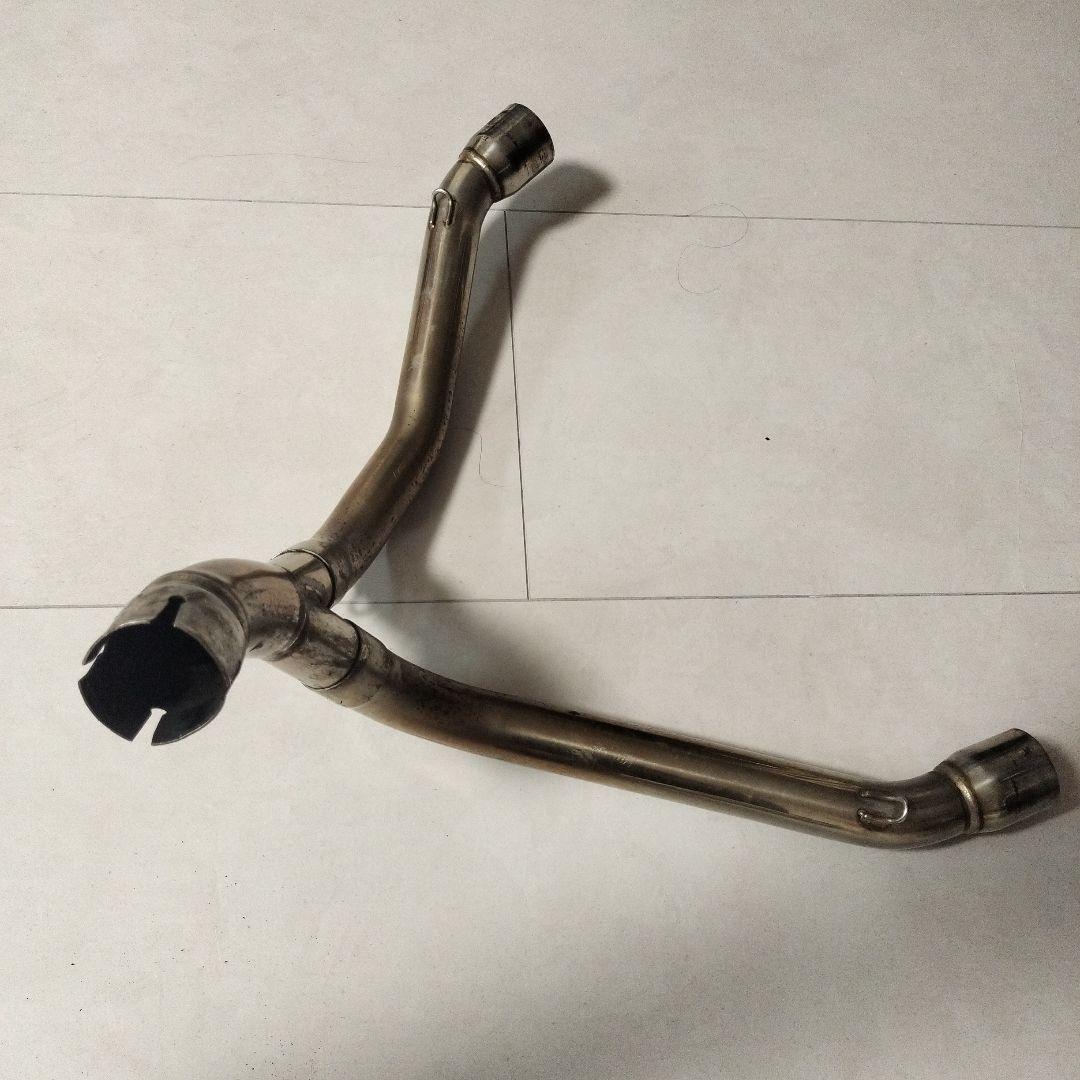 ホーネット250 TSRスリップオン 2本出し用中間パイプ - メルカリ