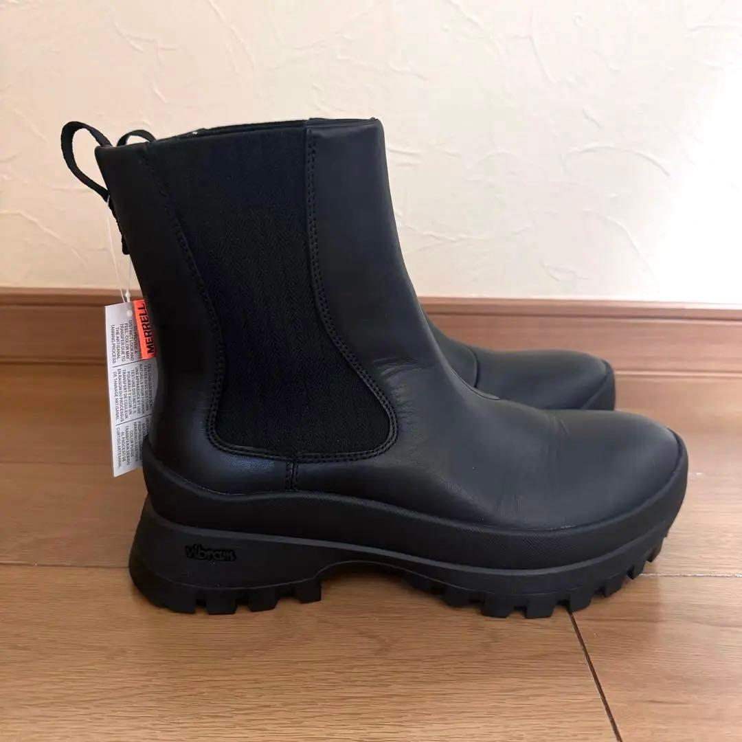 新品】MERRELL メレル ブリストル チェルシー ブラック 23.5cm - メルカリ