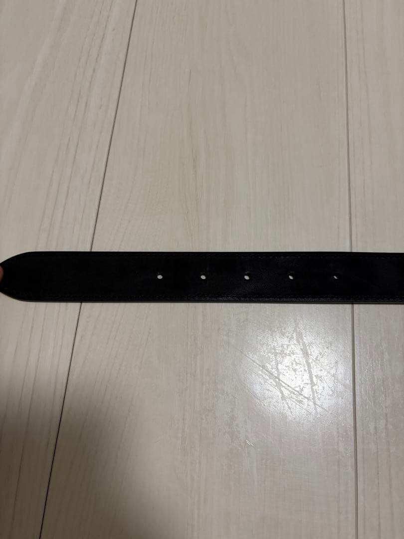 yuri様専用1度のみ使用 GUCCI ダブルG ベルト ブラック 80cm - メルカリ