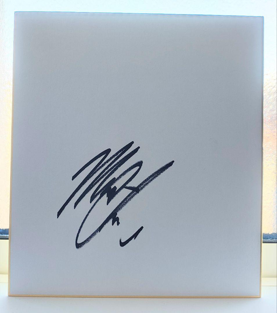 中日ドラゴンズ チェイビス選手 直筆サイン色紙 - メルカリ