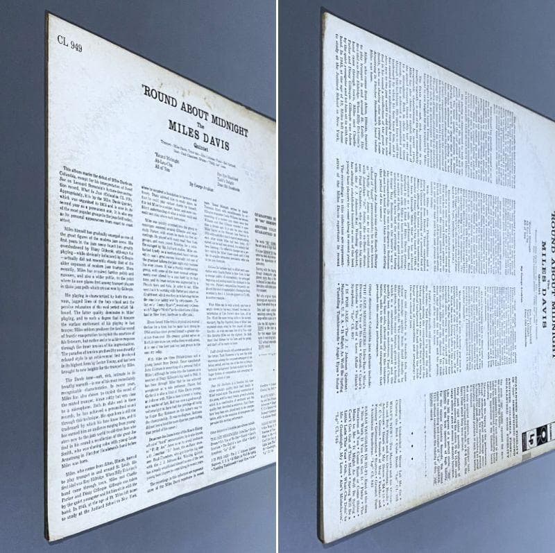 ☆不動の名盤【USオリジナル／MONO／6eye／深溝／マト1A:1A】マイルス