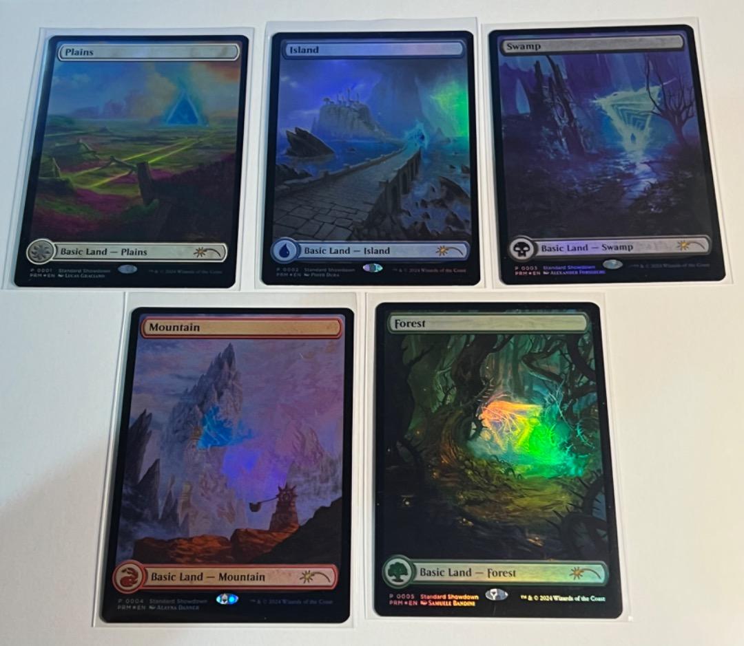 MTG 領界路基本土地 Foil 5種類セット - メルカリ