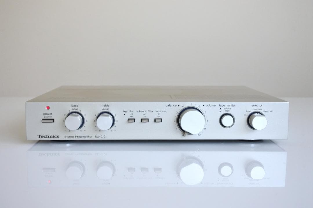 Technics SU-C01 プリアンプ オーバーホール済製品 正常動作品 - メルカリ