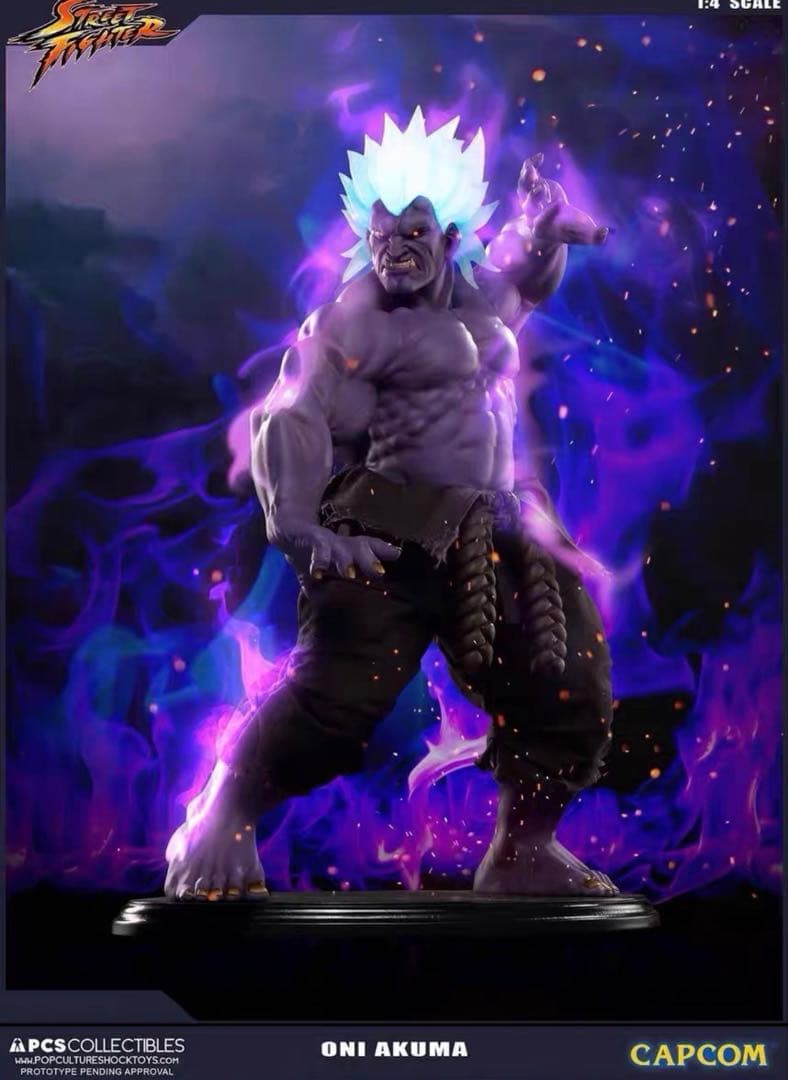 ストリートファイターPCS狂オシキ鬼 ゴウキ豪鬼 通常版 スタチュー