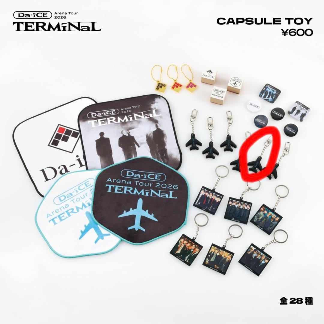 Da-iCE カプセルトイ 飛行機キーホルダー （想太） - メルカリ