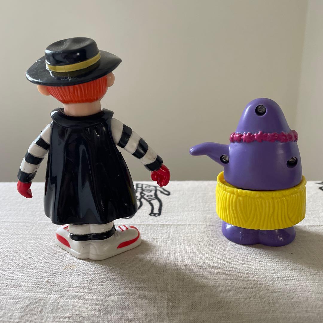 ☆美品☆ マクドナルド ハンバーグラー グリマス フィギュア おもちゃ