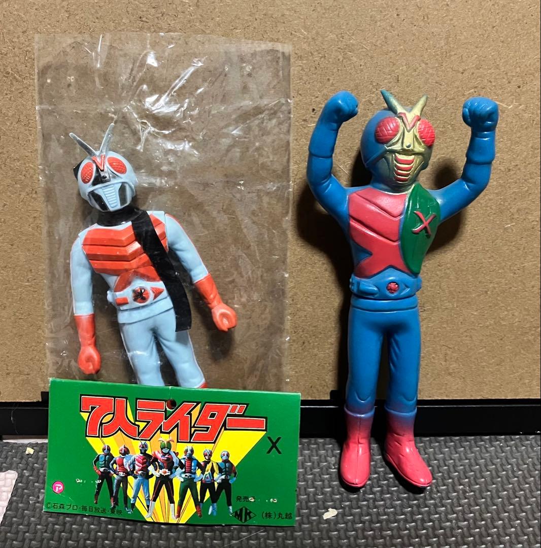 た*ち様 仮面ライダーx ソフビ　パチソフビ イジリー岡田の【ソフビひとり語り】仮面ライダーX パチソフビ！Part2