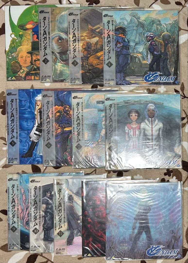 ターンAガンダム　レーザーディスク　【全13巻】‼️ ターンAガンダム レーザーディスク 【全13巻】‼️ - メルカリ