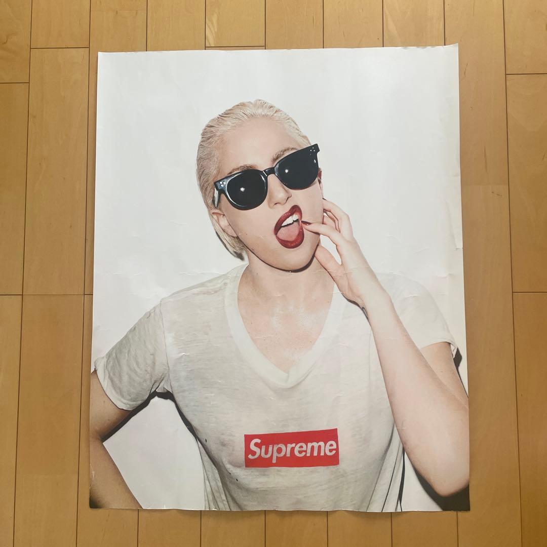 Supreme 2011SS レディーガガ Lady Gaga ポスター - メルカリ